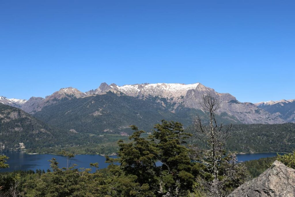 Patagonian vista from the top of Cerro Campanario