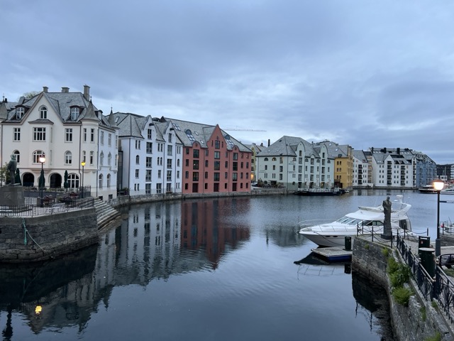 Ålesund's Art Nouveau harbor