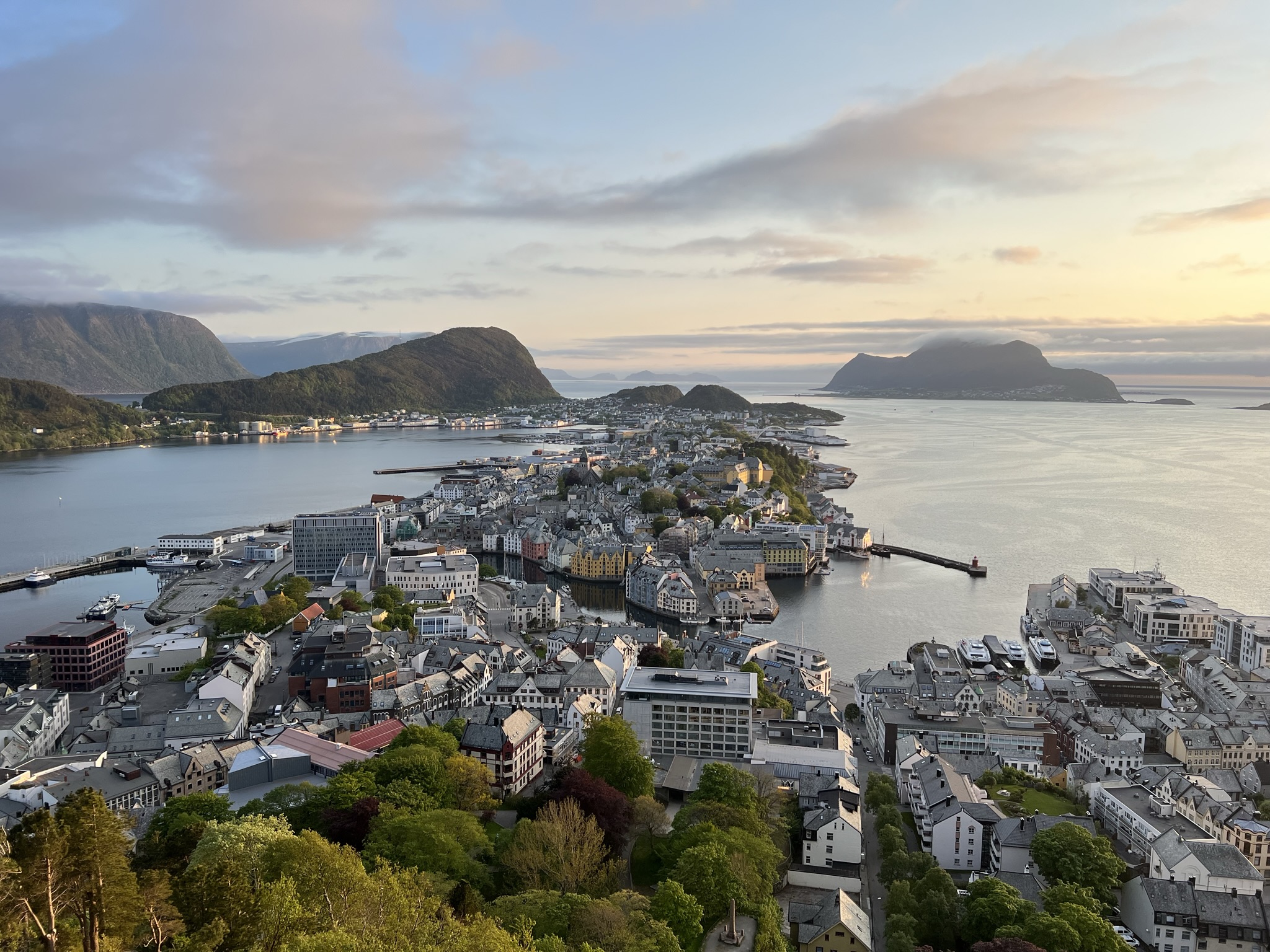 Ålesund panorama from Aksla