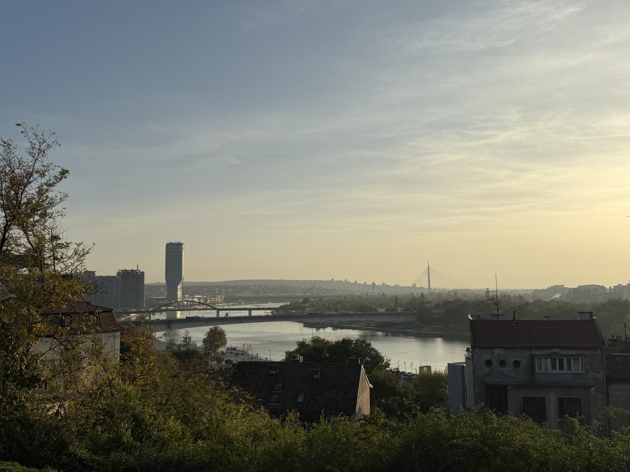 Sunset at Kalemegdan Fortress