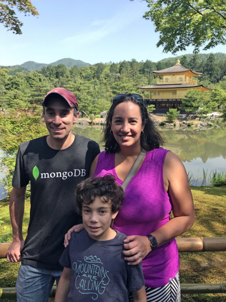 Travera founding team at Kinkaku-ji Golden Pavilion, Kyoto